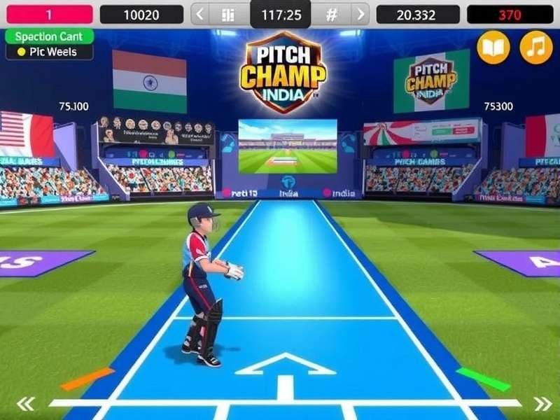 Pitch Champ India Gameplay Screenshot